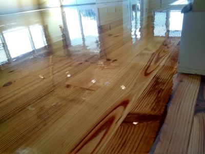 Check out these beautiful floors we sanded and finished out on Fripp Island!!