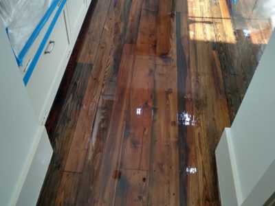 The floor refinishing job on Spring Island is coming to an end!! Just take a loo...