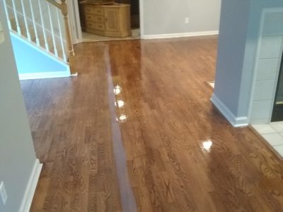 This is a prefinished California long cut floor, over 20 years old. The home own...